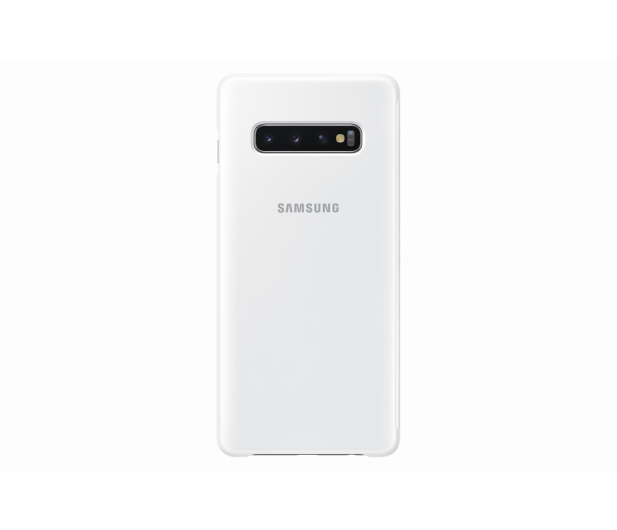 Etui Clear View Cover do Samsung Galaxy S10 + białe - 478384 - zdjęcie 4